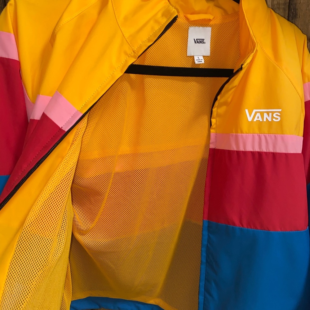 Vans color-block cropped windbreaker - Picture 4 of 8